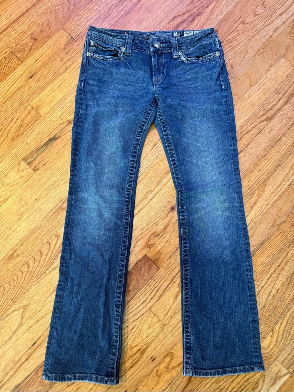 Miss Me Women’s Dark Blue Bootcut Jeans